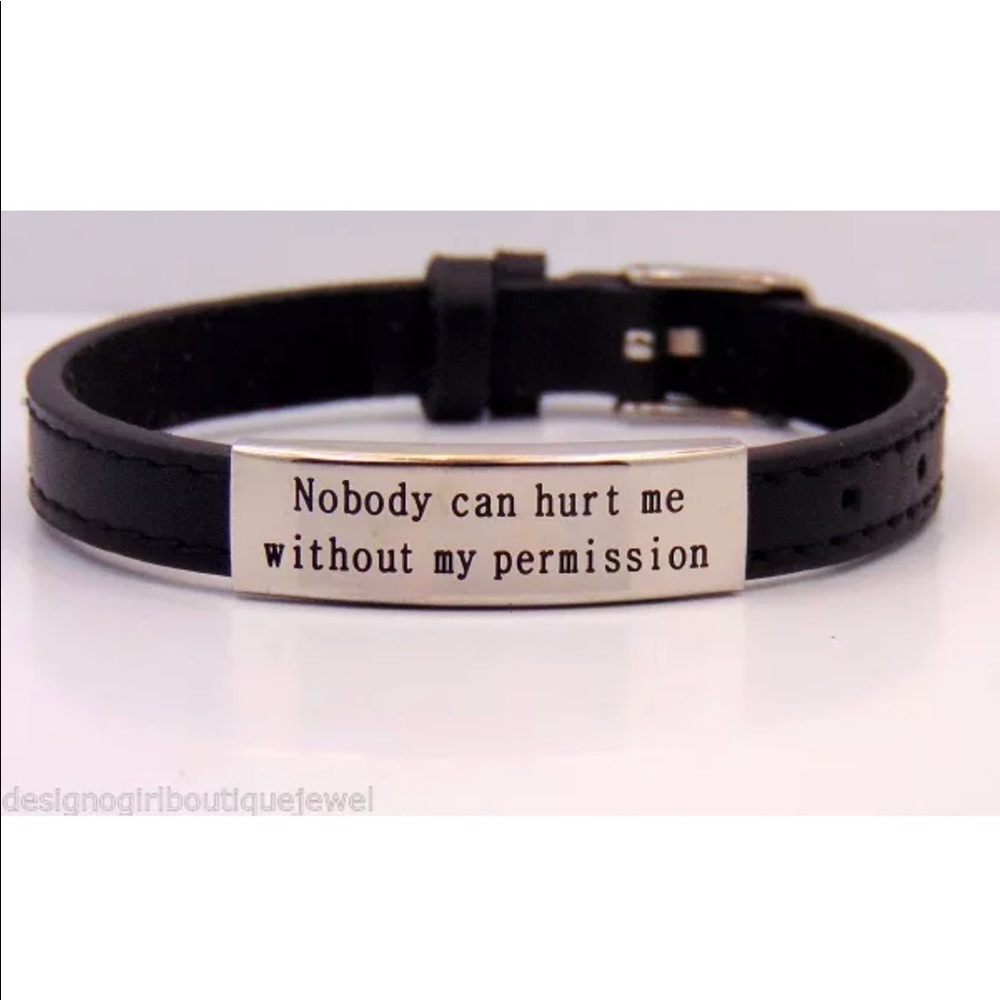 Gandhi Quote Bracelet Stainless Steel